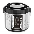 Мультиварка Polaris, PMC 0524 Wi Fi IQ Home, 45 программ, 5 л, 750 Вт, тефлоновое покрытие чаши, антипригарное покрытие, серебристая