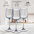 Бокал для вина, 300 мл, стекло, 3 шт, Glasstar, Васильковый, RNVS_8164_11 - фото 5