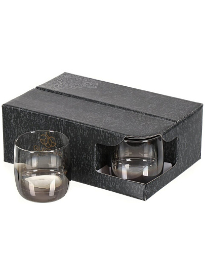 Стакан 310 мл, стекло, 6 шт, Glasstar, Шоколад Омбре, RNСHO_9370_3