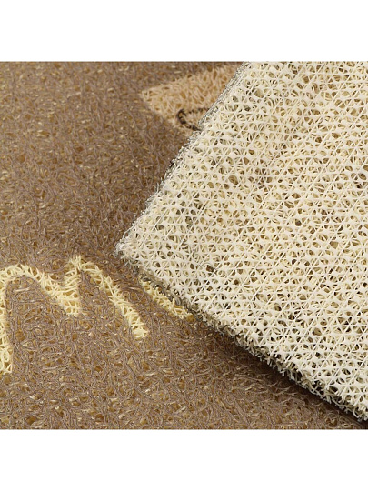 Коврик грязезащитный, 40х60 см, прямоугольный, резина, лапша, Котик, A090289