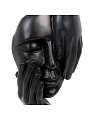 Фигурка декоративная 7х6х17 см, черная, Y6-10505 - фото 3