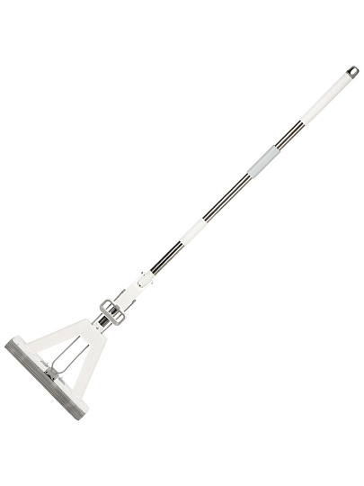 Швабра губка, ПВА, 135х32 см, с отжимом, телескопическая ручка, A260070