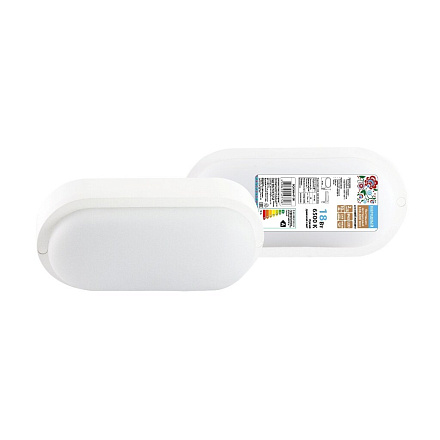 Светильник светодиодный, TDM Electric, ДПП 3801 Народный, 18 Вт, 6500 К, 1600 Лм, IP65, 19.6х9.7х5.7 см, белый, SQ0366-0150