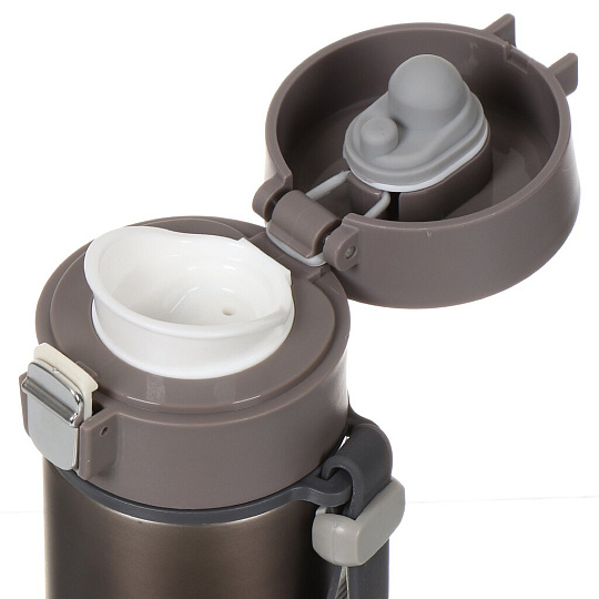 Термобутылка нержавеющая сталь, 0.48 л, узкая горловина, Barouge, Кофе, колба нержавеющая сталь, BT-005