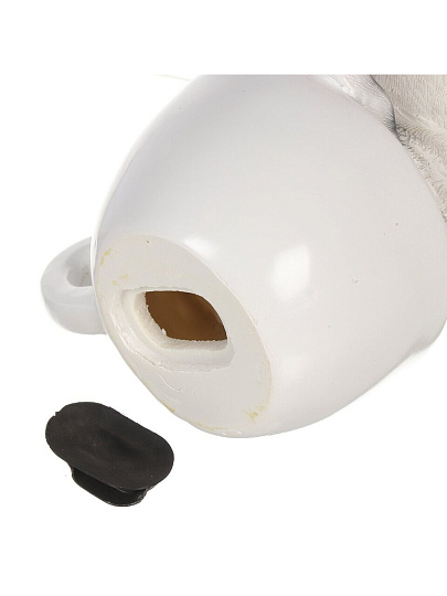 Копилка Котенок в чашке, 14 см, полистоун, Y6-10528