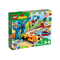 Конструктор Lego, Duplo, Грузовой поезд, 1-3 лет, 105 деталей, 10875