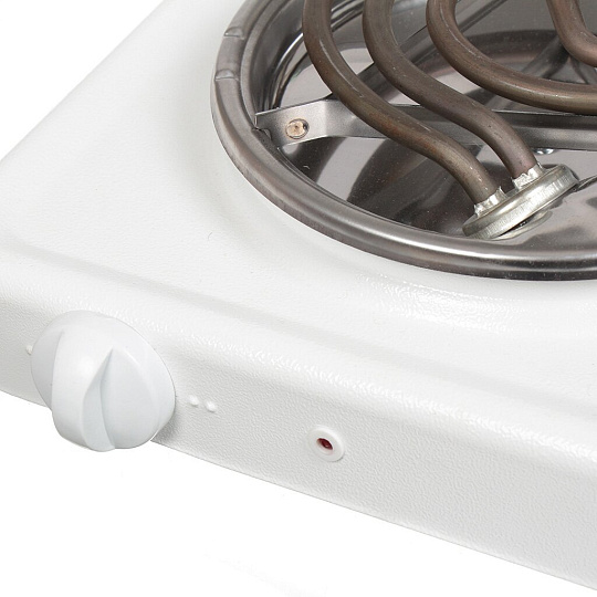 Плита электрическая Элтерм, Пскова-2, 2000 Вт, 2 конфорки, эмаль, механическая, переключатель поворотный, белая