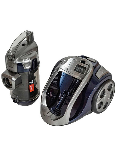 Пылесос JVC, JH-VC310, 1800 Вт, с контейнером, 2 л, сухая уборка, циклон, синий