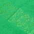 Полотенце банное 70х140 см, 100% хлопок, 375 г/м2, жаккардовый бордюр, Вышневолоцкий текстиль, зеленое, 523, Россия - фото 2