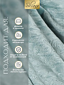 Плед 2-спальный, 180х200 см, велсофт жаккард, 100% полиэстер, Silvano, Fresco, голубой, 180/169-FRE/LA - фото 6