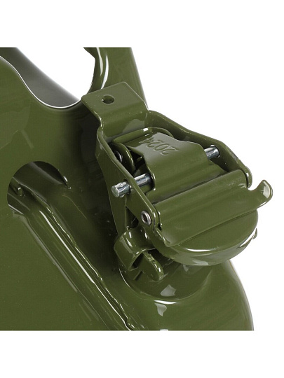 Канистра сталь, для топлива, 10 л, вертикальная, крышка с фиксатором, № 1, Павловская заря