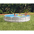 Бассейн каркасный Intex, 427х107 см, Prism Frame, 26720GN, лестница, подстилка, тент, 12706 л - фото 2