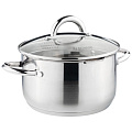 Кастрюля Agness &amp;quot;profi home&amp;quot; со стеклянной крышкой, 3,0 л 20x11.5 см, 914-202 - фото 3