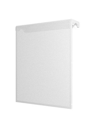 Экран для радиатора, металл, 490х610 мм, белый, ERA, 5 ДМЭР перф
