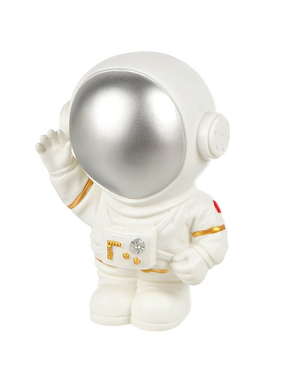 Копилка Космонавт, 17х15х23 см, пластик, A240038