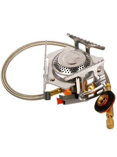 Плита газовая портативная, 1 конфорка, для резьбовых баллонов, пьезо, T2022-7087