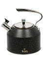 Чайник нержавеющая сталь, 3 л, со свистком, матовый, ручка сталь, RasheL, индукция, черный, R-7831 - фото 3