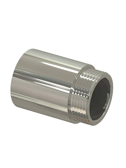 Удлинитель d25х1/2'', хром, латунь, L 25, RTP