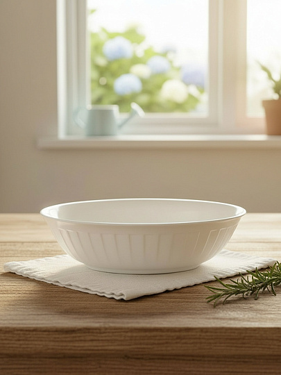 Салатник фарфор, круглый, 17.3 см, 0.62 л, Диана, Blue bird, BB-SB17-0101