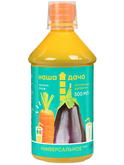 Удобрение Гумат, универсальное, органическое, жидкость, 500 мл, Наша Дача