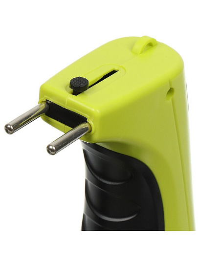 Фонарь ручной, встроенный аккумулятор, ФАZА, AccuF2-L3W-gn, зарядка от сети 220 В, пластик, зеленый, 2857118