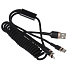 Кабель USB USB, OLMIO, Spring, microUSB, Apple Lightning, Type-C, 3 А, 1.5 м, черный, 041623 - фото 2