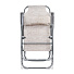 Кресло-шезлонг складное, металл, 40х46х109 см, 120 кг, 8 положений спинки, песочное, Nika, К2/ПС - фото 2