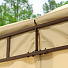 Шатер с москитной сеткой, бежевый, 3х3х2.8 м, четырехугольный, с двойной крышей и плотными шторками, Green Days - фото 11