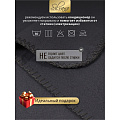 Плед 1.5-спальный, 130х170 см, флис, 100% полиэстер, Silvano, темный графит, однотонный, AI-0104007 - фото 8
