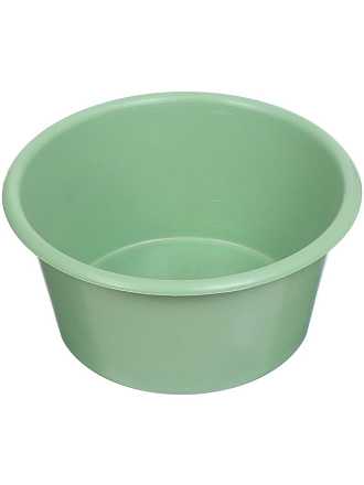 Таз пластик, 6.5 л, круглый, в ассортименте, Илан-пласт