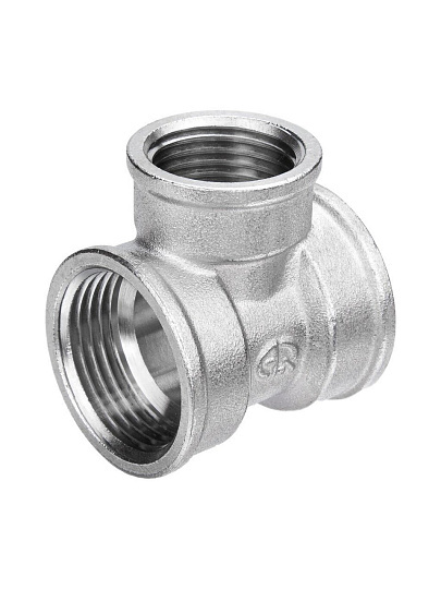 Тройник 1"1/4х1"х1"1/4, г-г-г, латунь, AquaLink