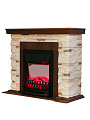 Электрокамин RealFlame, Madrid, орех, Fobos-S BL (FBRB) лайт, эксклюзив - фото 3