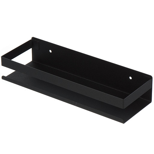 Полка навесная 30х10х6 см, черная, BUTLER, 011.04, 115645