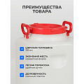 Бочка пластик, для воды, 40 л, квадратная, с ручками, белая, 10193063, Дачная, Радиан - фото 3