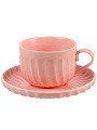 Чайная пара фарфор, 2 предмета, на 1 персону, 220 мл, Nouvelle Home, Fresh Taste, 1730249, Light pink