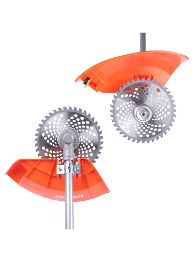 Триммер электрический, Patriot, ET 1202, 250301202, D-ручка, леска/нож, неразборный вал