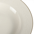Тарелка суповая, фарфор, 23 см, круглая, White Lace, Fioretta, TDP671 - фото 3