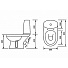 Унитаз-компакт Оскольская керамика, Эльдорадо, косой выпуск, сиденье полипропилен, 2 режима - фото 2