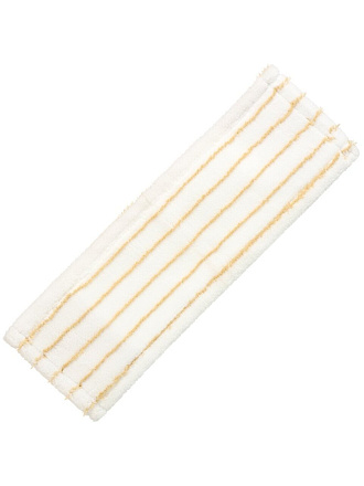 Насадка для швабры микрофибра, 43х13 см, плоская, прямоугольная, бежевая, Homver, Base, 231202100/00