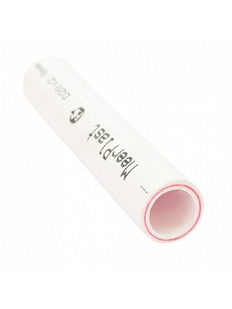 Труба полипропиленовая стекловолокно, диаметр 20х4000 мм, MeerPlast, PN25