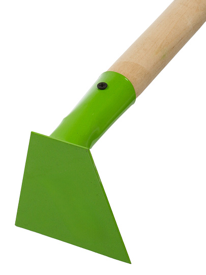 Мотыга сталь, 100 мм, черенок деревянный, прямая, 1200 мм, HouseLoft, М100КЛ02