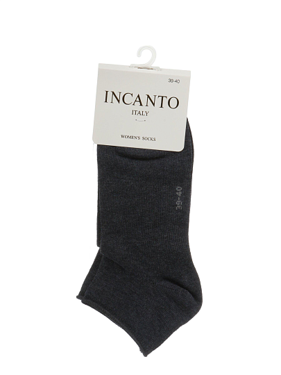 Носки для женщин, хлопок, Incanto, джинсовые, р. 39-40, IBD731001