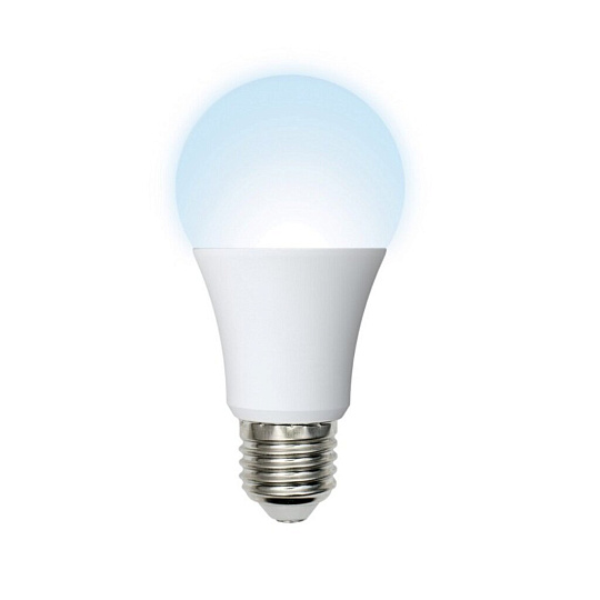 Лампа светодиодная E27, 13 Вт, 120 Вт, 175-250 В, груша, 4000 К, нейтральный белый свет, Volpe, Norma, матовая, UL-00004023