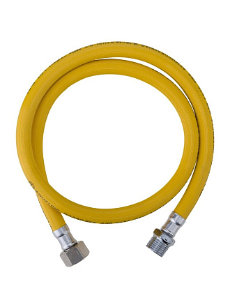 Подводка для газа 1/2''х2 м, г-ш, ПВХ, AquaLink