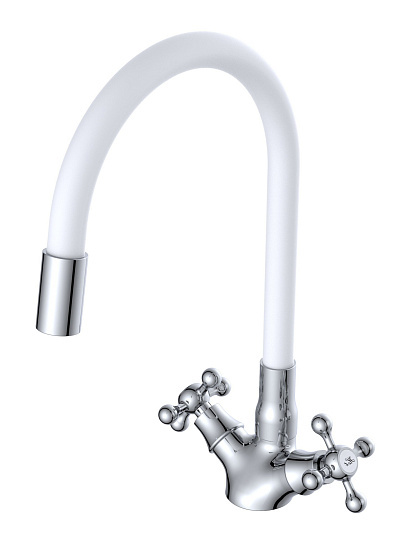 Смеситель для кухни, Potato, гибкий излив, с картриджем, P59065-7