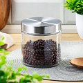 Банка для сыпучих продуктов, стекло, 0.7 л, с крышкой, Классика, Y4-3574 - фото 2