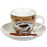 Набор чайный керамика, 12 предметов, на 4 персоны, 180 мл, с ложками, Просто кофе, RS097-7511J, подарочная упаковка - фото 6