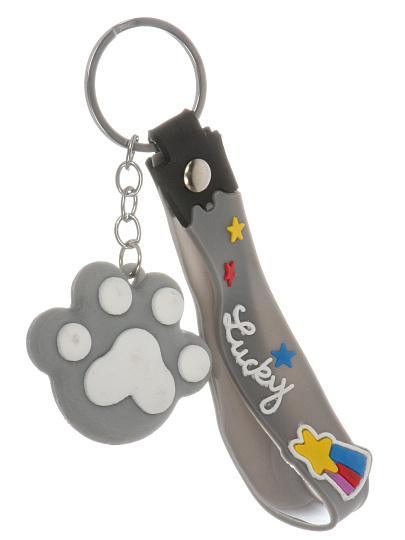 Брелок Лапка, 10х5-6.5 см, силикон, N050001