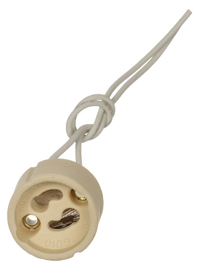 Патрон GU10, подвесной, UNIVersal, провод 15 см, 2А, 250В