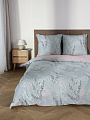 Постельное белье семейное, простыня 215х240 см, 2 наволочки 70х70 см, 2 пододеяльника 145х215 см, Silvano, поплин, Вонто